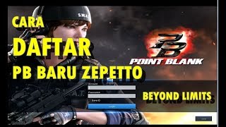 Cara Buat Akun PB Baru Zepetto  Daftar Point Blank [upl. by Ahseiyt]