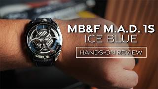 MBampF MAD1S Ice Blue The BEST Affordable Haute Horology  InDepth Review [upl. by Erodaeht]