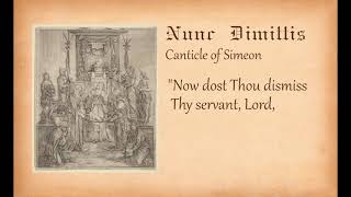 Nunc Dimittis Canticle of Simeon  Joshua Vietas [upl. by Homer280]