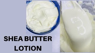 Make This Creamy Moisturizing Shea Butter Lotion [upl. by Salvadore]