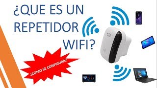 QUE ES UN REPETIDOR WIFI Y CONFIGURACION [upl. by Llertnauq222]