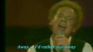 Art Garfunkel El Condor Pasa With Lyrics [upl. by Ignatia]