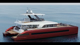 Lagoon Sixty 7  first walkthrough the new motoryacht catamaran [upl. by Jeunesse277]