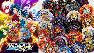 ALL SEASON 5 Beyblade Burst SPARKINGSURGE Marathon Battle [upl. by Suzie82]