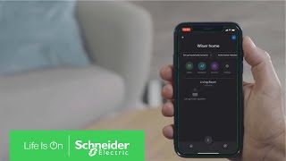 Wiser by SE App  Voice control Google Assistant  Schneider Electric [upl. by Aimek]