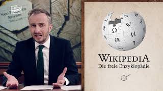 Die Telelupe Wikipedia  Neo Magazin Royale mit Jan Böhmermann  ZDFneo [upl. by Gianna]