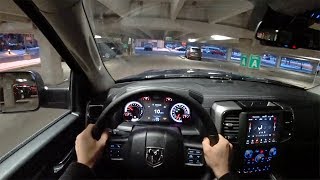 2018 Ram 1500 Sport Crew Cab 4x4  POV Night Drive Binaural Audio [upl. by Redle]