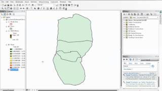 ArcMap 102 Zonal Statistics [upl. by Skilken]