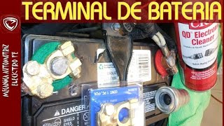 Como cambiar terminales de BATERIA paso a paso [upl. by Wivina]