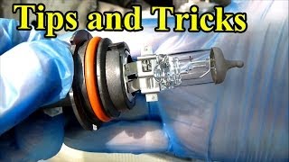 How to Replace a Headlight Bulb Tips and Tricks [upl. by Fletcher]