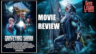 GRAVEYARD SHARK  2024 Stephanie Ward  King Shark Style Monster Comedy Horror BMovie Review [upl. by Alhsa922]