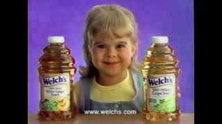 Welchs Grape Juice 1998 Television Commercial [upl. by Htenywg]