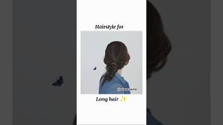 Hairstyle for long hair ✨longhair subscribe [upl. by Winona788]