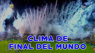 Clima de final del mundo Recibimiento hinchada de Rosario Central [upl. by Jeanie218]