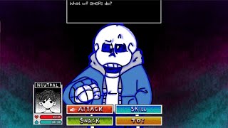 DUSTDUST KILLS SANS PART 2 Undertale Animation [upl. by Suoicserp]