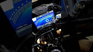 TFT Display Digital meter Yamaha R15 M in whitesilver colour bike trending r15m 2025 yamaha [upl. by Rori]