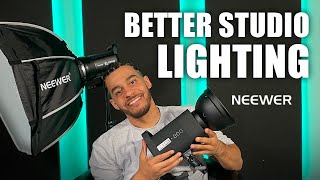 BETTER STUDIO LIGHTING FOR YOUTUBE  NEEWER [upl. by Ayn277]