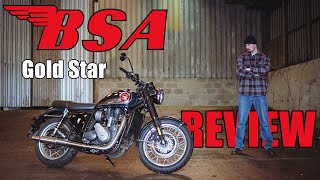 BSA Gold Star 650 Review A New Modern Classic Motorcycle Better than a Royal Enfield Interceptor [upl. by Brackett]