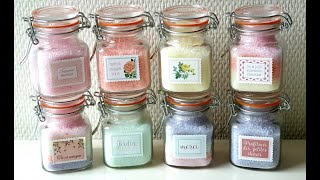 DIY  Sels de bain maison de plusieurs couleurs 🌈 [upl. by Aramoj727]