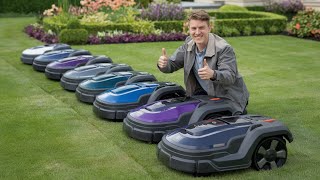 ✅ TOP 5 Best Robotic Lawn Mowers 2024 [upl. by Sid]