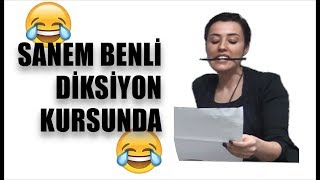 Sanem Benli Diksiyon Kursunda [upl. by Fenny503]