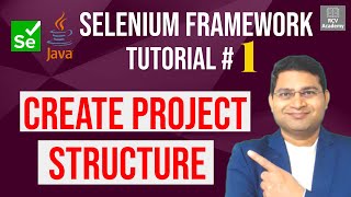 Selenium Framework Tutorial 1  Create Project Structure and Understand Basics [upl. by Annanhoj]