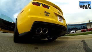 2013 Chevrolet Camaro ZL1 580hp  Start Up SOUND 1080p FULL HD [upl. by Ardnassac]