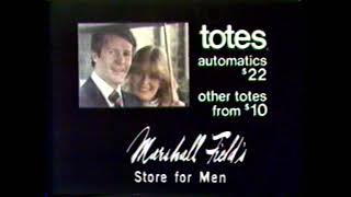 1981 Totes Automatic Umbrellas quotFolds small in a flashquot TV Commercial [upl. by Marcellus]