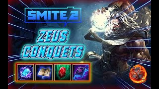 SMITE 2 ZEUS Conquest Mid [upl. by Dnomar]