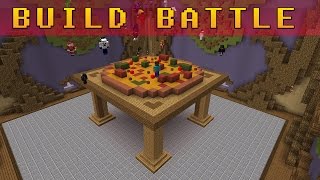 Build Battle  PIZZA PARA VAMPIROS w ElRichMC [upl. by Yelwah]