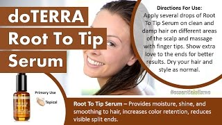 Best Way To Use doTERRA Root To Tip Serum [upl. by Pulchi]