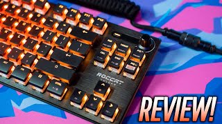 Roccat Vulcan TKL Pro Full Review BEST OPTICAL SWITCHES [upl. by Ellegna]