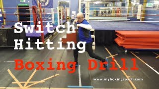 Switch Hitting Boxing Drill in 90 Secondsish [upl. by Scevour87]