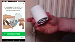 Tado Smart Radiator Thermostat Installation amp Setup [upl. by Otnas]