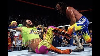 Macho Man Randy Savage get attacked by King cobra snake [upl. by Amleht897]