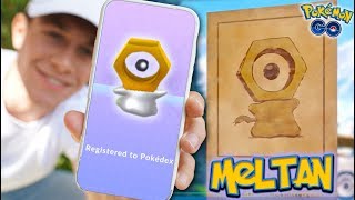 THE OFFICIAL MYTHICAL quotMELTANquot REVEAL in Pokémon GO  Pokémon Let’s GO [upl. by Mellman360]