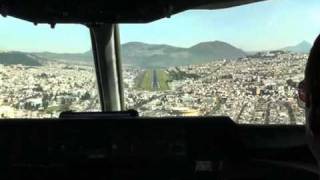 KLM MD11 Cockpit view GuayaquilQuitoBonaire [upl. by Eryn]