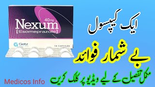 nexum capsule 40 mg uses in urdu Esomeprazole  How to use nexum capsule  side effects [upl. by Weismann]