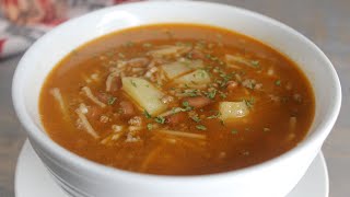 Fideo Loco Soup Tasty amp Quick Recipes [upl. by Ennael]