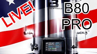 Brewtools B80 Pro live brew day Stout Month LIVE brew session [upl. by Torrance]