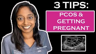 3 TIPS ON GETTING PREGNANT WITH PCOS [upl. by Malina]