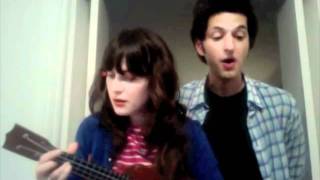 Zooey Deschanel and Ben Schwartz Tonight You Belong to Me [upl. by Billye379]