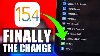 iOS 154  The BIG Change We Wanted is Here [upl. by Ecirtnuahs]