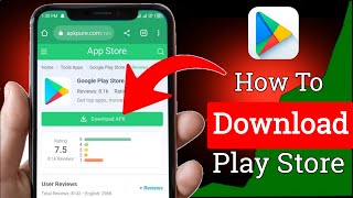 How To install And Download Google Play Store for Android Mobiles  Play Store Download 👉 [upl. by Garihc]