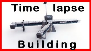 Lifelike paper jetways for your model airport Fully moveable [upl. by Aihsile]