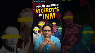 💡Memorize India’s 🇮🇳 Viceroys Like a Pro 🚀 Quick amp Easy 💯 tnpsc terzaghiinstitute [upl. by Lledyr458]