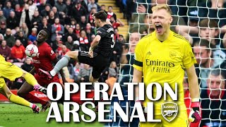 RAMSDALE saves the day  Liverpool 22 Arsenal  OperationArsenal [upl. by Eliga]