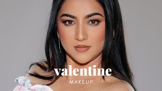 The ULTIMATE Valentines Soft Glam Makeup Tutorial [upl. by Billy]