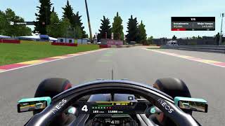 143077 Spa Francorchamps HOTLAP W11 F1 2020 [upl. by Truman]