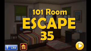 501 Free New Escape Games Part 2  101 Room Escape  Level 35 Walkthrough [upl. by Salvucci]